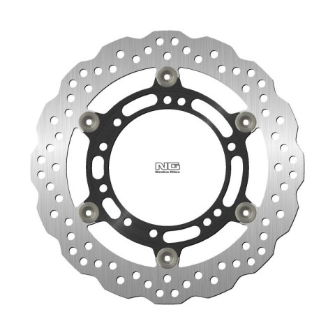 NG TARCZA HAMULCOWA PRZÓD BENELLI BN TNT 302 14-19, 302R S 17-21 260X112X4MM 6X8, 25MM WAVE ŚRODEK ALUMINIOWY