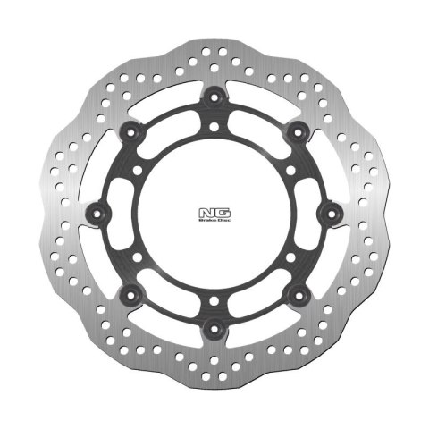 NG TARCZA HAMULCOWA PRZÓD HYOSUNG GV 700C 05-09, 650 AQUILLA 04-18, ST-7 10-15, WR 250X 08-14 300X132X5MM 6