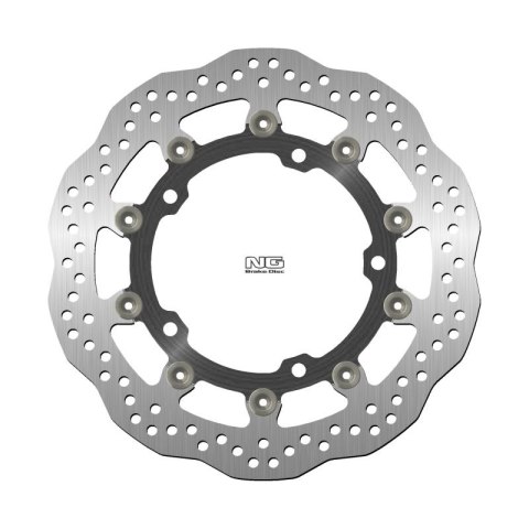 NG TARCZA HAMULCOWA PRZÓD NINJA 400 Z 18-22, ZX-25R 21-22 310X141, 75X5MM 5X10, 25MM WAVE ŚRODEK ALUMINIOW
