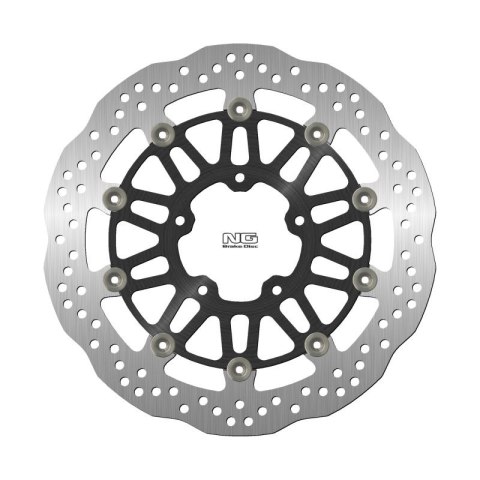 NG TARCZA HAMULCOWA PRZÓD MV AGUSTA BRUTALE 675 800 12-20, F3 11-22 320X80X5MM 5X8, 25MM WAVE PŁYWAJĄCA ŚRODEK ALUMI