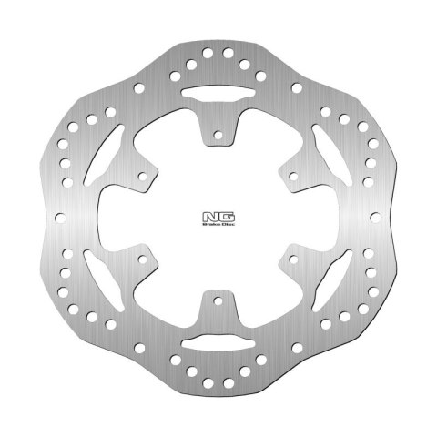NG TARCZA HAMULCOWA PRZÓD PIAGGIO MP3 350 500 300 16-22, YORBAN 18-20 258X105X4MM 6X6, 25MM WAVE