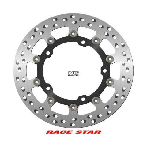 NG TARCZA HAMULCOWA PRZÓD RACE STAR PREMIUM NINJA 400 18-22, ZX-25R 250 21-22 310X141, 8X5, 5MM 5X10, 25MM ŚRODEK