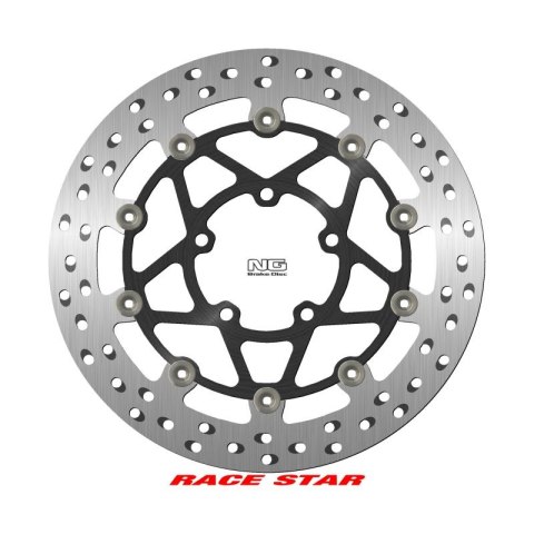 NG TARCZA HAMULCOWA PRZÓD RACE STAR PREMIUM TRIUMPH SPEED TRIPLE 1200 18-23 320X82, 5X4, 5MM 5X10, 25MM WAVE PŁYWAJĄCA ŚRODE