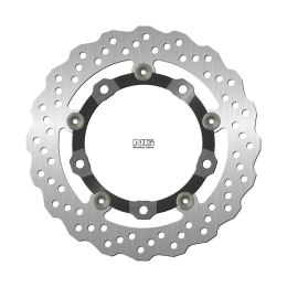NG TARCZA HAMULCOWA PRZÓD SYM CRUISYM JOYMAX DRG 125 185 200 250 300 09-22 260X128X4MM 5X10, 25MM WAVE ŚRODEK ALUMINIOWY