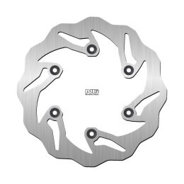 NG TARCZA HAMULCOWA TYŁ RIEJU MR 250 300 20-22, AJP PR4 125 05-09, GAS EC 200 10-20 220X108X4 MM 6X6, 25
