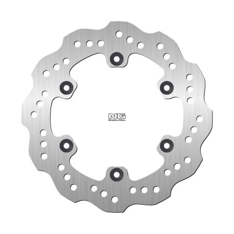 NG TARCZA HAMULCOWA TYŁ DT 125X SUPERMOTARD 05-06, WR 125RXSUPERMOTARD 09-17 220X115X4, 5MM 6X8, 25MM WAVE