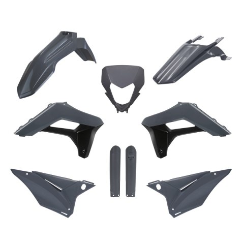 POLISPORT KPL PLASTIKÓW SHERCO SE-R SEF-R 24 W ZEST. OSŁONA LAMPY 8681100011 I OSŁONY AMORT. 839860
