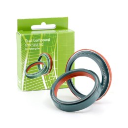 SKF ZESTAW USZCZELNIACZY PRZEDNIEGO ZAWIESZENIA DUAL COMPOUND KAYABA 46MM