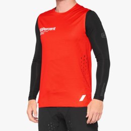 100 PROCENT MTB KOSZULKA ROWEROWA MODEL R-CORE CONCEPT RED RED/BLACK XL