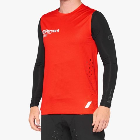 100 PROCENT MTB KOSZULKA ROWEROWA MODEL R-CORE CONCEPT RED RED/BLACK XL