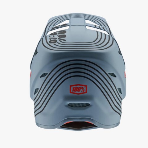 100 PROCENT MTB KASK ROWEROWY STATUS CALTEC/GREY GREY/RED/BLACK L 59-60CM