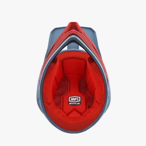 100 PROCENT MTB KASK ROWEROWY STATUS CALTEC/GREY GREY/RED/BLACK L 59-60CM