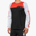 100 PROCENT KOSZULKA ROWEROWA R-CORE CONCEPT BLACK/RED BLACK/RED/WHITE XL