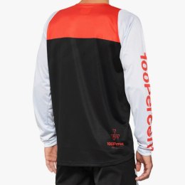 100 PROCENT KOSZULKA ROWEROWA R-CORE CONCEPT BLACK/RED BLACK/RED/WHITE XL