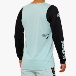 100 PROCENT MTB KOSZULKA ROWEROWA MODEL R-CORE X LE PALE BLUE BLACK/BLUE M