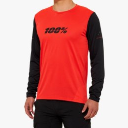 100 PROCENT MTB KOSZULKA ROWEROWA MODEL RIDECAMP RED/BLACK RED/BLACK M