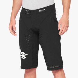 100 PROCENT MTB SPODENKI ROWEROWE MODEL R-CORE X LE BLACK BLACK ROZMIAR 34