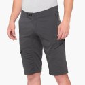 100 PROCENT MTB SPODENKI ROWEROWE MODEL RIDECAMP CHARCOAL KOLOR SZARY 34