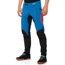 100 PROCENT MTB SPODNIE ROWEROWE MODEL R-CORE X SLATE BLUE BLUE/BLACK 36