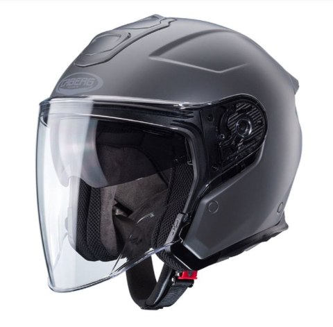 CABERG KASK OTWARTY JET OTWARTY FLYON II MATT GREY KOLOR SZARY MAT M