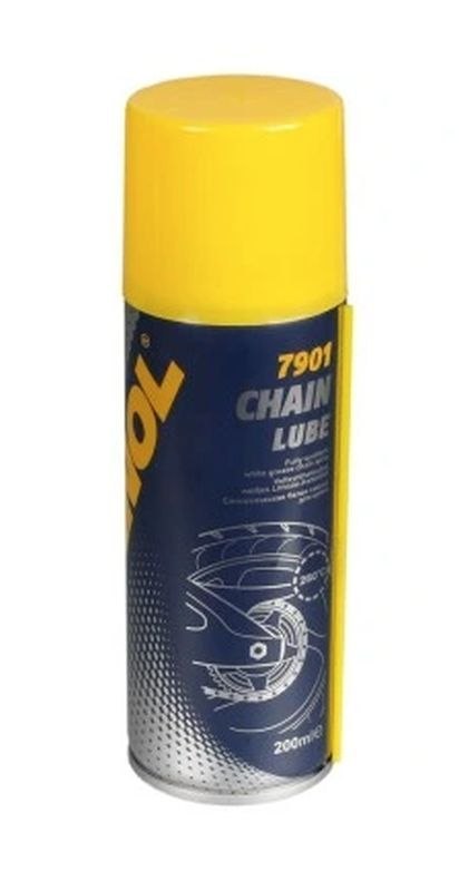 MANNOL CHAIN LUBE 200ML -SMAR DO ŁAŃCUCHA (7901) -KARTON 48 SZT. (PAKIET) MANNOL CHAIN LUBE 200ML -SMAR DO ŁAŃCUCHA (7901) -KARTON 48 SZT. (PAKIET)