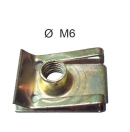OXA FACTORY NAKRĘTKA ZATRZASKOWA WSUWKA Z GWINTEM M6 DO MOCOWANIA WYDECHU 0040916-E0706
