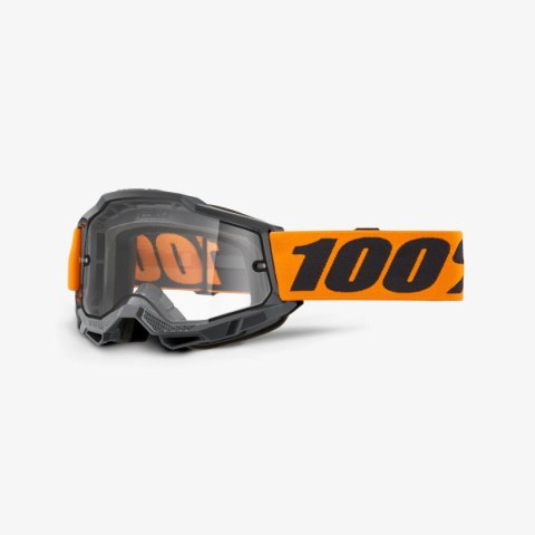 100 PROCENT GOGLE ACCURI 2 ENDURO MOTO-DUAL CLEAR LENS PRZEŹROCZYSTA PODWÓJNA