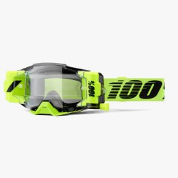 100 PROCENT GOGLE ARMEGA FORECAST ROLL-OFF NEON - FLUO SZYBKA PRZEŹROCZYSTA
