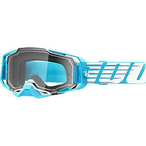 100 PROCENT GOGLE ARMEGA OVERSIZED SKY -CLEAR LENS - SZYBKA PRZEŹROCZYSTA
