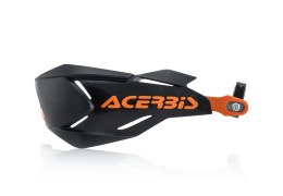 ACERBIS HANDBARY X-FACTORY RDZENIEM ALUMINIOWYM CZARNO - ORANGE 0022397.313