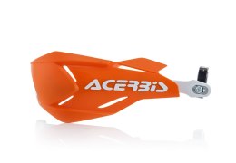 ACERBIS OSŁONY RĄK HANDBARY X-FACTORY Z RDZENIEM ALUMINIOWYM ORANGE / WHITE