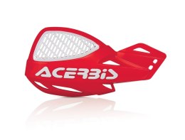 ACERBIS HANDBARY MX UNIKO VENTED BIAŁO - RED - 0009846.110