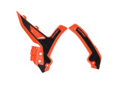 ACERBIS OSŁONY RAMY X-GRIP KTM SX SXF 23-24 ORANGE BLACK