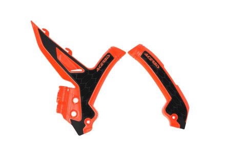 ACERBIS OSŁONY RAMY X-GRIP KTM SX SXF 23-24 ORANGE BLACK