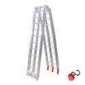 BIKETEC UNIWERSALNA RAMPA NAJAZDOWA ALUMINIUM TYP 2 KOLOR SREBRNY