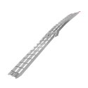 BIKETEC UNIWERSALNA RAMPA NAJAZDOWA ALUMINIUM TYP 2 KOLOR SREBRNY