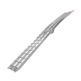 BIKETEC UNIWERSALNA RAMPA NAJAZDOWA ALUMINIUM TYP 2 KOLOR SREBRNY