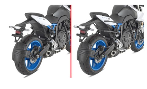 KAPPA STELAŻ POD TORBY BOCZNE SZYBKIEGO MONTAŻU REMOVE-X SUZUKI GSX-8S 23-,