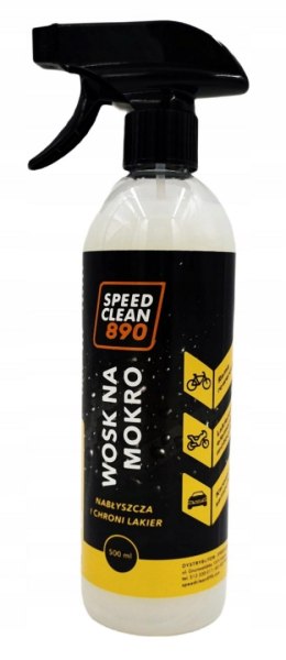 SPEEDCLEAN 890 WOSK NA MOKRO DO MOTOCYKLI, ROWERÓW I SAMOCHODÓW 500ML