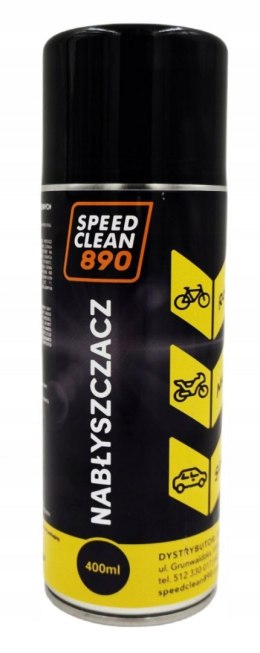 SPEEDCLEAN 890 NABŁYSZCZACZ DO MOTOCYKLI, ROWERÓW I SAMOCHODÓW 400ML