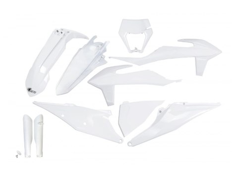 UFO KOMPLET PLASTIKÓW (FULL KIT) Z OSŁONAMI TELESKOPÓW (AMORTYZATORÓW) KTM EXC 125 '20-'21, EXC 250 / 300 TPI '20-'23, EXC-F 250 UFO KOMPLET PLASTIKÓW (FULL KIT) Z OSŁONAMI TELESKOPÓW (AMORTYZATORÓW) KTM EXC 125 '20-'21, EXC 250 / 300 TPI '20-'23, EXC-F 250