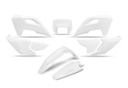 UFO KOMPLET PLASTIKÓW HUSQVARNA TE 150 250 300 24- 25, FE 250 350 450 501 24- 25, KOLOR BIAŁY