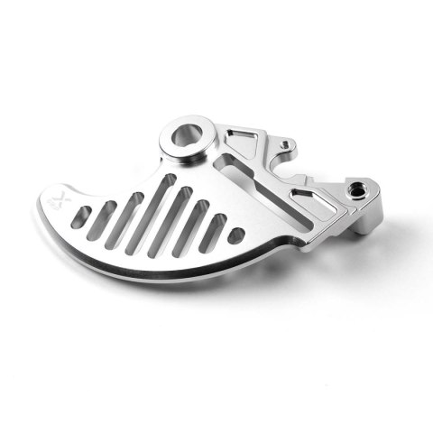 X-GRIP OSŁONA TYLNEJ TARCZY HAMULCOWEJ KTM SX SX-F 23-, EXC EXC-F 24-, HUSQVARNA TE/FE 24; GASGAS KOLOR SREBRNY