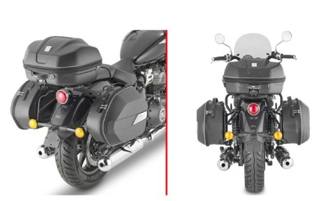 KAPPA STELAŻ KUFRÓW BOCZNYCH MONOKEY ROYAL ENFIELD SUPER METEOR 650 23,-RÓWNIEŻ POD KUFRY RETRO-FIT K-VENTURE ALU ORA
