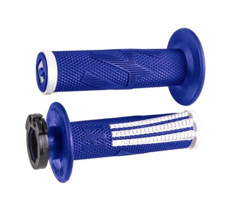 ODI MANETKI OFF ROAD EMIG PRO V2 LOCK-ON GRIP KOLOR NIEBIESKI BIAŁY