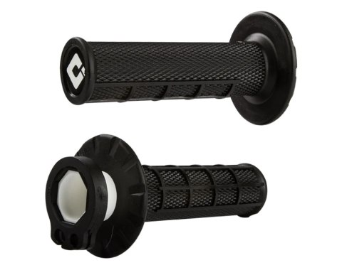 ODI MANETKI OFF ROAD HALF WAFFLE MX V2 LOCK-ON GRIP KOLOR CZARNY