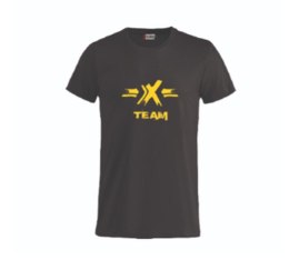 PROX 2024/02 KOSZULKA T-SHIRT (X TEAM) KOLOR CZARNY ROZMIAR S