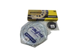SUNSTAR ZESTAW NAPĘDOWY SUZUKI GSR 750 / ABS 11-16 PLUS ZŁOTY (17/42/112) (DO 1100CC XW RING) (SUN40417/SUN1-4499-42/SS525RRR1-1