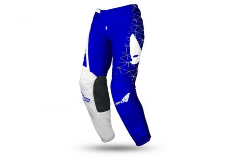 UFO SPODNIE TECNO CROSS BLUE WHITE ROZMIAR XXXL EU58 US40 - KOLEKCJA 2024