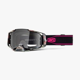 100 PROCENT GOGLE ARMEGA SARCELLE -CLEAR LENS - ROZE SZYBKA PRZEŹROCZYSTA